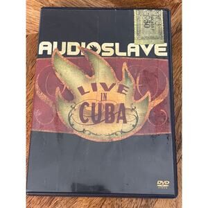 Audioslave live in Cuba DVD inner scope records Y2K, 2005 alternate rock